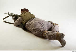 Photos Luis Donovan Army Taliban Gunner Poses aiming gun lying…